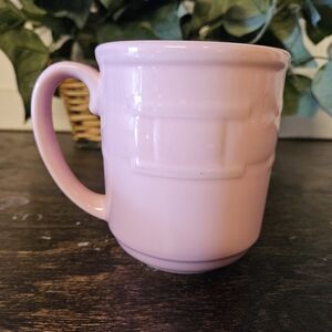 LONGABERGER Pottery Pink Coffee Mug